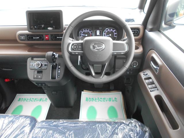 ムーヴキャンバス セオリーG 届出済未使用車 ブルートゥース ISTOP 前後ソナー 衝突軽減ブレーキ フルフラットシート LEDヘッド 横滑り防止機能 シートヒーター Bカメラ オートライト ベンチシート サイドエアバッグ(9枚目)