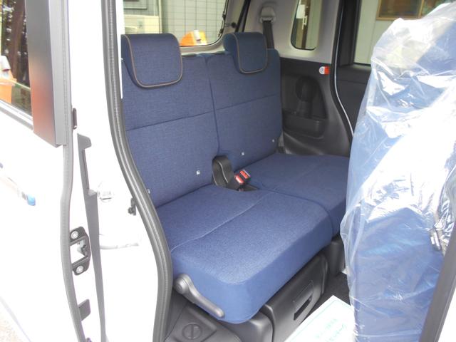 ムーヴキャンバス セオリーG 届出済未使用車 ブルートゥース ISTOP 前後ソナー 衝突軽減ブレーキ フルフラットシート LEDヘッド 横滑り防止機能 シートヒーター Bカメラ オートライト ベンチシート サイドエアバッグ(12枚目)