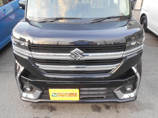 スペーシアカスタム ハイブリッドＧＳ　届出済未使用車　禁煙　フロントベンチシート　前後衝突被害軽減ブレーキ　ＬＥＤライト　前後ソナー　盗難防止　横滑り防止装置　アダクティブクルーズコントロール　片側電動両側スライドドア　前席シートヒーター（31枚目）