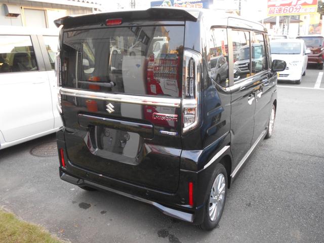 スペーシアカスタム ハイブリッドＧＳ　届出済未使用車　禁煙　フロントベンチシート　前後衝突被害軽減ブレーキ　ＬＥＤライト　前後ソナー　盗難防止　横滑り防止装置　アダクティブクルーズコントロール　片側電動両側スライドドア　前席シートヒーター（34枚目）