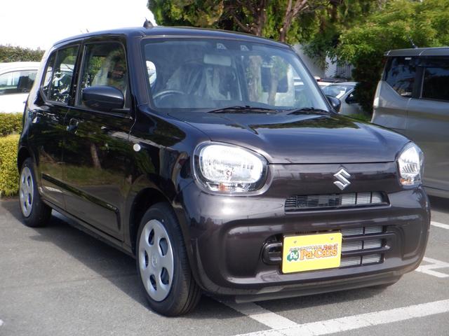 アルト Ｌ　届出済未使用車　車線逸脱防止　キーレスリモコン　シートヒータ　Ｐセンサー　禁煙　電動格納式ミラー　盗難警報装置　マニュアルエアコン　パワーステアリング　パワーウインドウ　サイドエアバッグ　エアバック（6枚目）