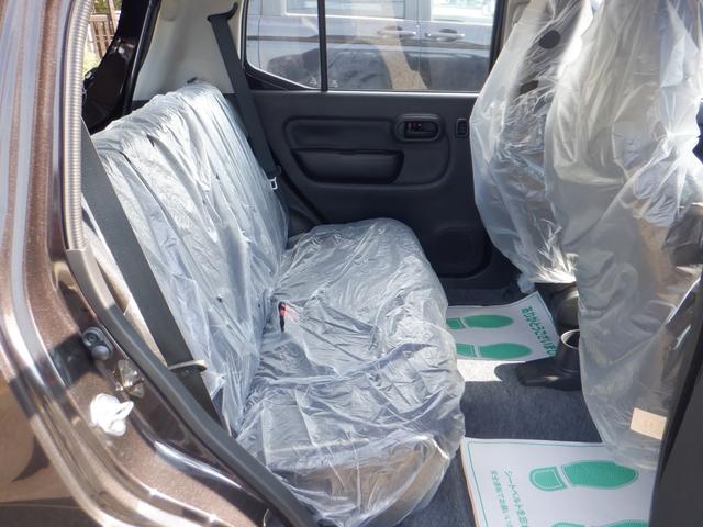 アルト Ｌ　届出済未使用車　車線逸脱防止　キーレスリモコン　シートヒータ　Ｐセンサー　禁煙　電動格納式ミラー　盗難警報装置　マニュアルエアコン　パワーステアリング　パワーウインドウ　サイドエアバッグ　エアバック（18枚目）