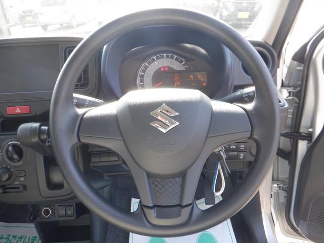 アルト Ｌ　届出済未使用車　車線逸脱防止　キーレスリモコン　シートヒータ　Ｐセンサー　禁煙　電動格納式ミラー　盗難警報装置　マニュアルエアコン　パワーステアリング　パワーウインドウ　サイドエアバッグ　エアバック（15枚目）