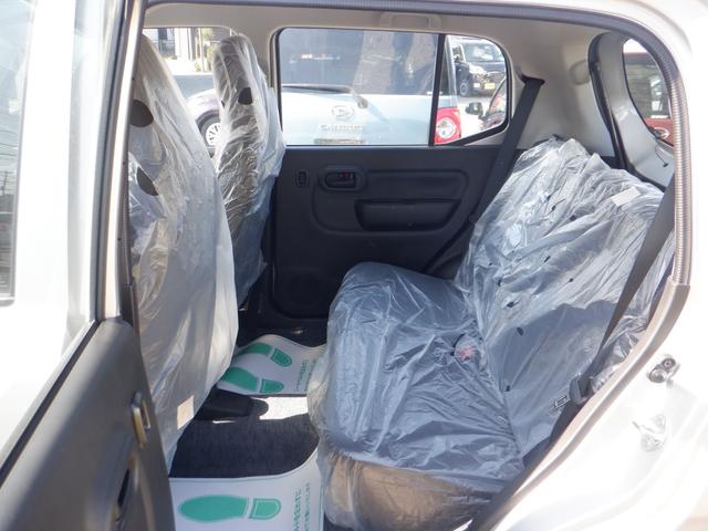 アルト Ｌ　届出済未使用車　車線逸脱防止　キーレスリモコン　シートヒータ　Ｐセンサー　禁煙　電動格納式ミラー　盗難警報装置　マニュアルエアコン　パワーステアリング　パワーウインドウ　サイドエアバッグ　エアバック（18枚目）