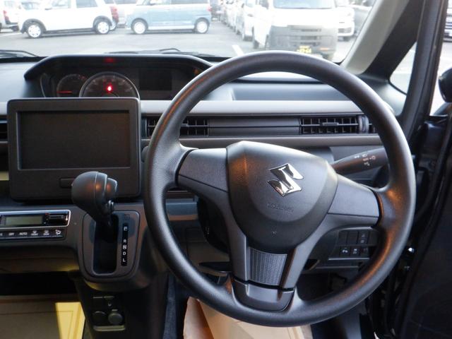 ワゴンＲ ＦＸ　届出済未使用車　衝突軽減ブレーキサポート　シートヒーター付き　クリソナ　電動ミラー　運転席助手席エアバック　キーレスエントリーシステム　セキュリティアラーム　フルフラット　運転席エアバック　パワステ（16枚目）