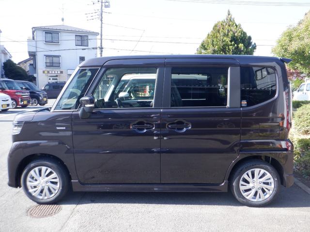 スペーシアカスタム ハイブリッドGS 届出済未使用車 禁煙 フロントベンチシート 前後衝突被害軽減ブレーキ LEDライト 前後ソナー 盗難防止 横滑り防止装置 片側電動両側スライドドア 前席シートヒーター パワステ ABS 電動格納ミラー(7枚目)