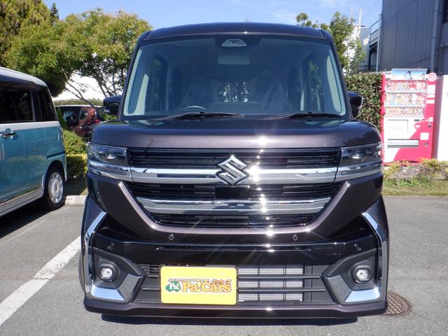 スペーシアカスタム ハイブリッドGS 届出済未使用車 禁煙 フロントベンチシート 前後衝突被害軽減ブレーキ LEDライト 前後ソナー 盗難防止 横滑り防止装置 片側電動両側スライドドア 前席シートヒーター パワステ ABS 電動格納ミラー(12枚目)