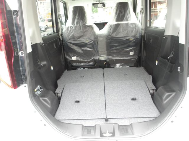 スペーシア ハイブリッドＸ　届出済未使用車　レーダーブレーキサポート　車線逸脱警告　アイドリングＳ　ＬＥＤヘッド　シートヒーター　盗難防止システム　フルフラット　エアコン　スマートキー　ＥＳＣ　ＡＢＳ　ベンチシート　エアバッグ（18枚目）