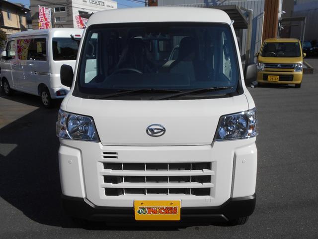 ハイゼットカーゴ ＤＸ　届出済未使用車　前後ソナー　禁煙　安全ボディ　セキュリティアラーム　キーレスキー　両側スライドドア　パワーウインドウ　マニュアルエアコン　オートライト　両席エアバッグ　パワーステアリング（5枚目）