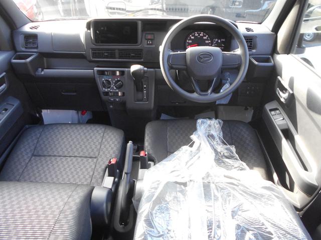 ハイゼットカーゴ ＤＸ　届出済未使用車　前後ソナー　禁煙　安全ボディ　セキュリティアラーム　キーレスキー　両側スライドドア　パワーウインドウ　マニュアルエアコン　オートライト　両席エアバッグ　パワーステアリング（10枚目）