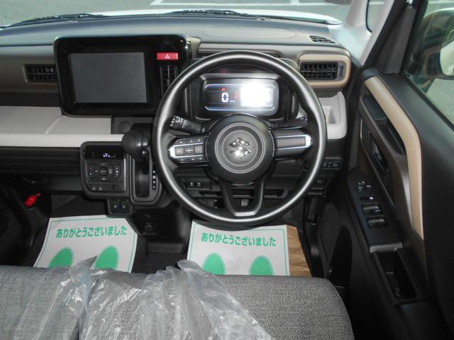 スペーシア ハイブリッドX 届出済未使用車 禁煙 運転席エアバッグ デュアルセンサーブレーキ LKAS サイドエアバッグ 電格ミラー 運転席助手席エアバッグ 前席シートヒーター LED フルフラットシート ESP スマートキー(5枚目)
