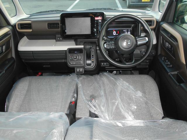 スペーシア ハイブリッドX 届出済未使用車 禁煙 運転席エアバッグ デュアルセンサーブレーキ LKAS サイドエアバッグ 電格ミラー 運転席助手席エアバッグ 前席シートヒーター LED フルフラットシート ESP スマートキー(6枚目)
