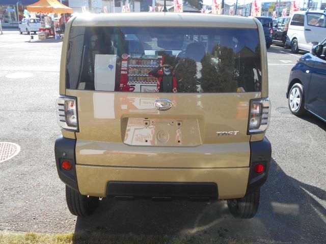 タフト X 届出済未使用車 電動ミラー ハイビームアシスト 禁煙 デュアルエアバッグ 安全ボディ AAC キーフリー レーンキープ 横滑り防止機能 運転席エアバック サイドエアバッグ パワーウィンドウ パワステ(8枚目)