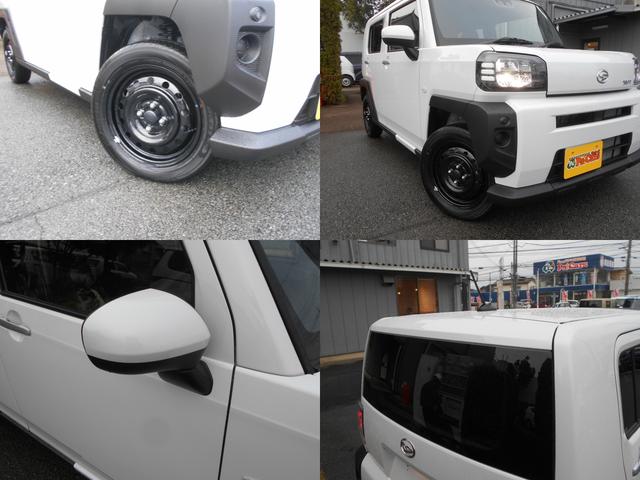 タフト Ｘ　届出済未使用車　電動ミラー　ハイビームアシスト　禁煙　デュアルエアバッグ　安全ボディ　ＡＡＣ　キーフリー　レーンキープ　横滑り防止機能　運転席エアバック　サイドエアバッグ　パワーウィンドウ　パワステ（35枚目）