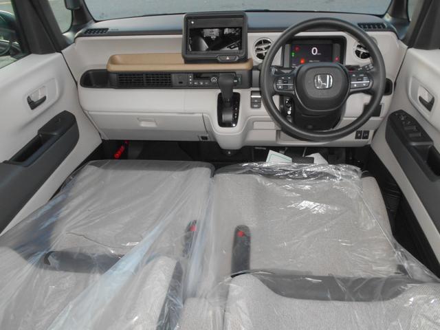 N-BOX ベースグレード 届出済未使用車 衝突軽減システム スマートキ- 車線維持支援システム 禁煙 フルフラットシート 電動格納式ドアミラー カーテンエアバック イモビライザー ECOモード 横滑り防止 オートクルーズ(10枚目)