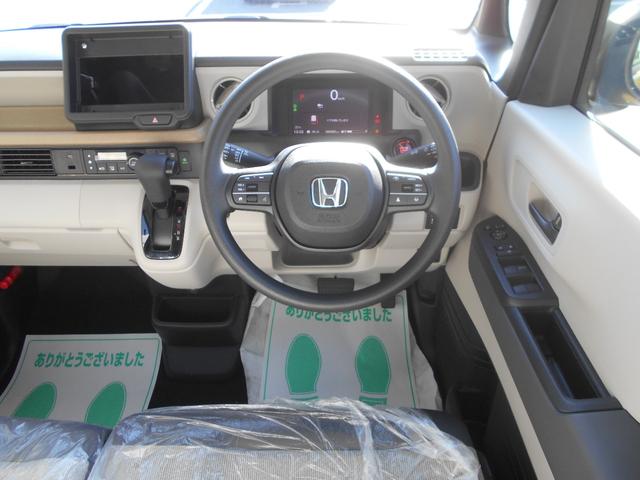 Ｎ－ＢＯＸ ファッションスタイル　届出済未使用車　衝突安全ボディ　電格ミラー　車線逸脱防止　禁煙　ソナー　盗難防止装置　スマートキ　ＬＥＤランプ　バックモニター　ＡＴハイビーム　サイドカーテンエアバック　クルコン　パワーステアリング（9枚目）