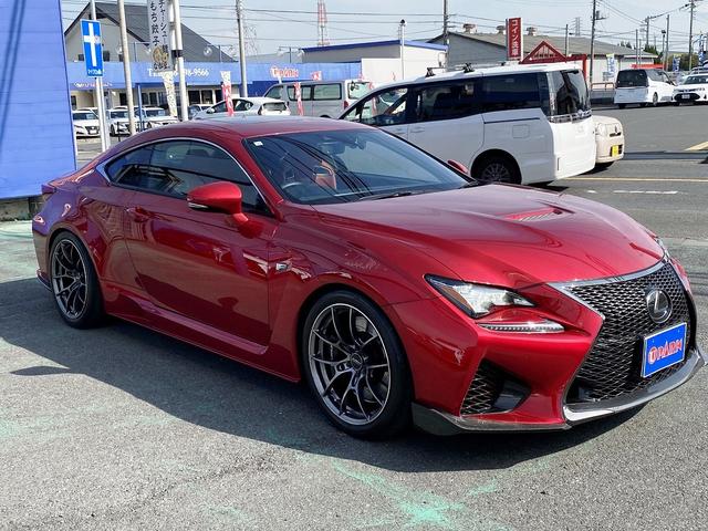 ＲＣ Ｆ ベースグレード　メーカーナビ地デジ・Ｂカメラ・ＣＤ・ＤＶＤ・ブルーレイ・ブルートゥース・本革・エアシート・サンルーフ・社外１９アルミ・車高調・ＴＲＤマフラー・プリクラ・ＥＴＣ・外エアロ・パドルシフト・ＬＥＤライト（39枚目）