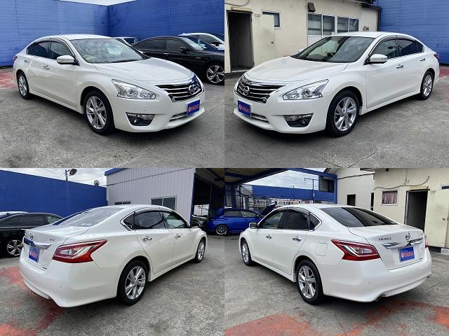 ティアナ ＸＶ　ナビＡＶＭパッケージ　フルセグナビ・全周囲カメラ・１７ＡＷ・ベージュ革シート・ベンチレーション・助手席オットマン・パワーシート・コーナーセンサー・クルーズコントロール・ＥＴＣ・ＨＩＤライト・エマージェンシーブレーキ・ＢＳＭ（14枚目）