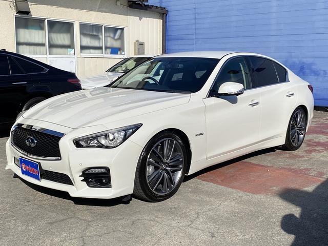 スカイライン ３５０ＧＴ　ハイブリッド　タイプＳＰ　ワンオーナー・フルセグナビ・全周囲カメラ・ＢＴオーディオ・１９ＡＷ・黒革シート・パワーシート・シートヒーター・ＬＥＤライト・フォグ・レーダークルーズ・ＥＴＣ・全方位運転支援システム・ＢＳＭ・ローダウン（25枚目）