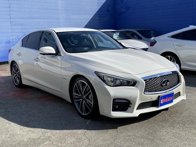 スカイライン ３５０ＧＴ　ハイブリッド　タイプＳＰ　ワンオーナー・フルセグナビ・全周囲カメラ・ＢＴオーディオ・１９ＡＷ・黒革シート・パワーシート・シートヒーター・ＬＥＤライト・フォグ・レーダークルーズ・ＥＴＣ・全方位運転支援システム・ＢＳＭ・ローダウン（27枚目）