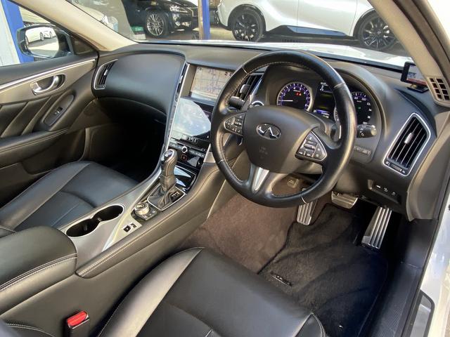 スカイライン ３５０ＧＴ　ハイブリッド　タイプＳＰ　ワンオーナー・フルセグナビ・全周囲カメラ・ＢＴオーディオ・１９ＡＷ・黒革シート・パワーシート・シートヒーター・ＬＥＤライト・フォグ・レーダークルーズ・ＥＴＣ・全方位運転支援システム・ＢＳＭ・ローダウン（31枚目）