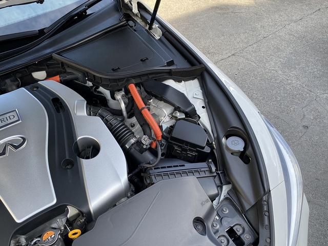 スカイライン ３５０ＧＴ　ハイブリッド　タイプＳＰ　ワンオーナー・フルセグナビ・全周囲カメラ・ＢＴオーディオ・１９ＡＷ・黒革シート・パワーシート・シートヒーター・ＬＥＤライト・フォグ・レーダークルーズ・ＥＴＣ・全方位運転支援システム・ＢＳＭ・ローダウン（65枚目）