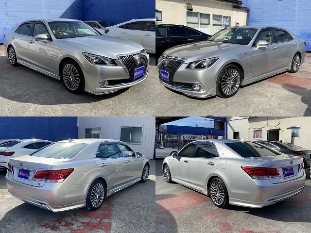 クラウンマジェスタ Ｆバージョン　フルセグナビ・全周囲カメラ・ＢＴオーディオ・１８ＡＷ・ベージュ革シート・ベンチレーション・ＬＥＤライト・フォグ・レーダークルーズ・ステアリングヒーター・ウッドコンビハンドル・セーフティセンス・ＢＳＭ（16枚目）