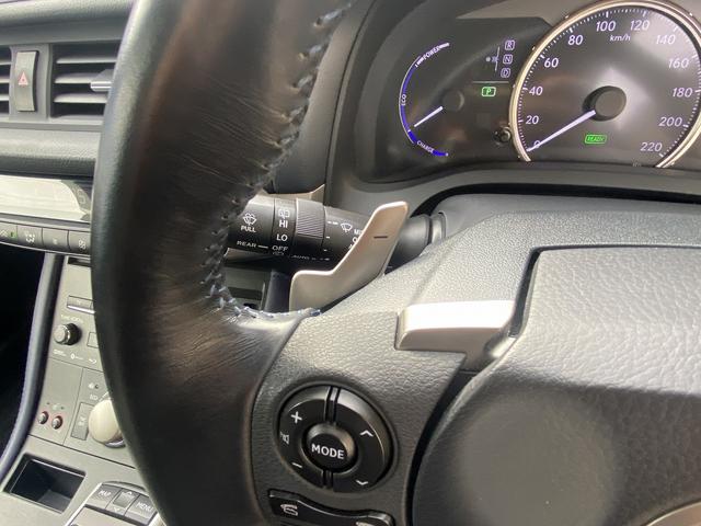 CT CT200hブラックシークエンス 後期・フルセグナビ・バックカメラ・BTオーディオ・17AW・ハーフレザーシート・パワーシート・シートヒーター・LEDライト・フォグ・レーダークルーズ・ドアバイザー・ETC・レクサスセーフティシステム(50枚目)