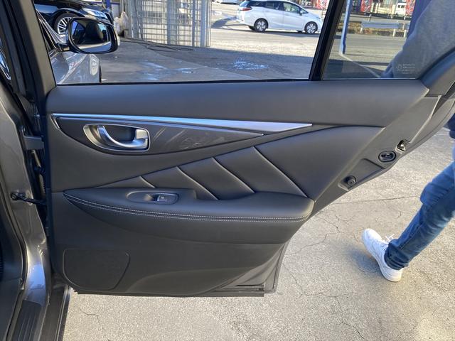 スカイライン ハイブリッド　ＧＴ　タイプＳＰ　後期・フルセグナビ・全周囲カメラ・ＢＴオーディオ・１９ＡＷ・黒革シート・シートヒーター・ＬＥＤライト・フォグ・レーダークルーズ・コーナーセンサー・ＥＴＣ・ＵＳＢ・全方位運転支援システム・ＢＳＭ・ＨＵＤ（34枚目）