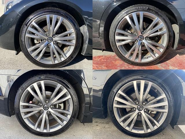 スカイライン ３５０ＧＴ　ハイブリッド　タイプＳＰ　後期・フルセグナビ・全周囲カメラ・ＢＴオーディオ・１９ＡＷ・黒革シート・シートヒーター・ＬＥＤライト・フォグ・レーダークルーズ・コーナーセンサー・ＥＴＣ・全方位運転支援システム・ＢＳＭ・ＨＵＤ（18枚目）