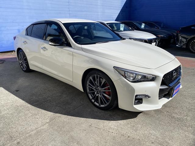 スカイライン ４００Ｒ　後期・フルセグナビ・全周囲カメラ・ＢＴオーディオ・１９ＡＷ・黒革シート・シートヒーター・ＬＥＤライト・フォグ・レーダークルーズ・コーナーセンサー・パドルシフト・ＥＴＣ・全方位運転支援システム・ＢＳＭ（25枚目）