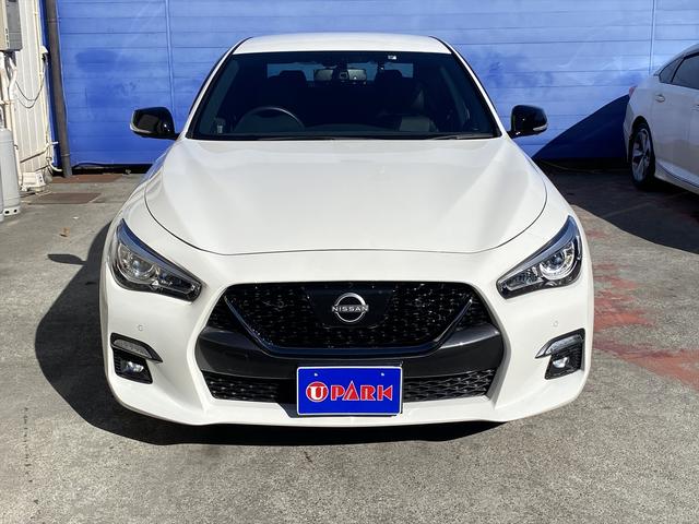 スカイライン ４００Ｒ　後期・フルセグナビ・全周囲カメラ・ＢＴオーディオ・１９ＡＷ・黒革シート・シートヒーター・ＬＥＤライト・フォグ・レーダークルーズ・コーナーセンサー・パドルシフト・ＥＴＣ・全方位運転支援システム・ＢＳＭ（27枚目）