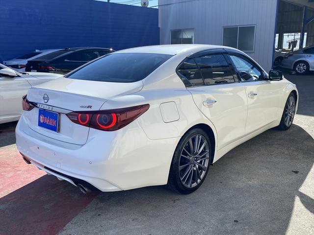 スカイライン ４００Ｒ　後期・フルセグナビ・全周囲カメラ・ＢＴオーディオ・１９ＡＷ・黒革シート・シートヒーター・ＬＥＤライト・フォグ・レーダークルーズ・コーナーセンサー・パドルシフト・ＥＴＣ・全方位運転支援システム・ＢＳＭ（28枚目）