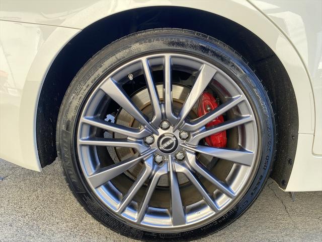 スカイライン ４００Ｒ　後期・フルセグナビ・全周囲カメラ・ＢＴオーディオ・１９ＡＷ・黒革シート・シートヒーター・ＬＥＤライト・フォグ・レーダークルーズ・コーナーセンサー・パドルシフト・ＥＴＣ・全方位運転支援システム・ＢＳＭ（74枚目）