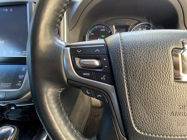 クラウンハイブリッド アスリートS 後期・ワンオーナー・セーフティセンス・フルセグナビ・バックカメラ・BTオーディオ・17AW・パワーシート・シートヒーター・LEDライト・フォグ・ステアリングヒーター・コーナーセンサー・レーダークルーズ(53枚目)