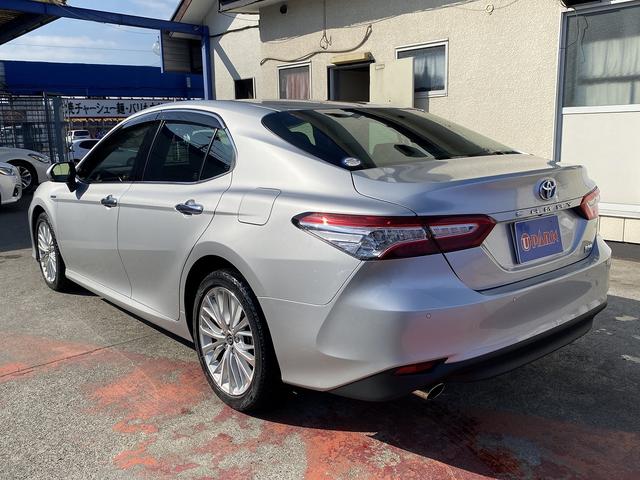 カムリ Ｇレザーパッケージ　フルセグナビ・バックカメラ・ＢＴオーディオ・１８ＡＷ・黒革シート・シートヒーター・ＬＥＤライト・フォグ・コーナーセンサー・ドアバイザー・レーダークルーズ・ＥＴＣ・セーフティセンス・ＢＳＭ・ＨＵＤ（30枚目）