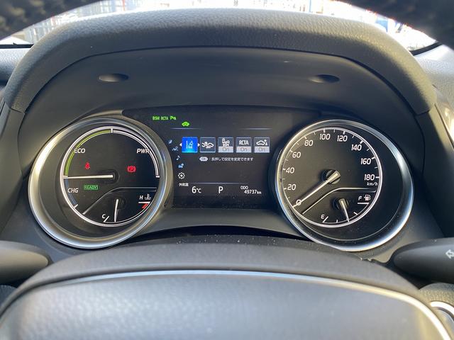 カムリ Ｇレザーパッケージ　フルセグナビ・バックカメラ・ＢＴオーディオ・１８ＡＷ・黒革シート・シートヒーター・ＬＥＤライト・フォグ・コーナーセンサー・ドアバイザー・レーダークルーズ・ＥＴＣ・セーフティセンス・ＢＳＭ・ＨＵＤ（46枚目）