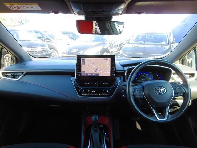 ハイブリッドG Z セーフティセンス BSM HUD ディスプレイナビ Bカメラ Bluetooth オプションシート Hレザー シートヒーター 純正18AW LEDライト LEDフォグ コーナーセンサー USB端子(3枚目)