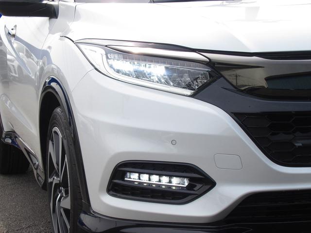 RS・ホンダセンシング 後期型 純正ナビTV バックカメラ Bluetooth 純正エアロ ETC LEDライト LEDフォグ 純正18AW スマートキー 前後コーナーセンサー Hレザー シートヒーター 記保(8枚目)