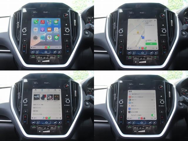 インプレッサ ＳＴ－Ｈ　アイサイト・１１．６インチディスプレイナビ・フルセグ・Ｃａｒｐｌａｙ・Ｂｌｕｅｔｏｏｔｈ・全周囲カメラ・ステアヒーター・ヒーター付ＰＷシート・ＥＴＣ・ＡＣＣ・ＬＫＡ・ＢＳＭ・Ｃセンサー・純正１７ＡＷ（8枚目）