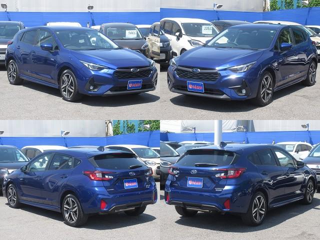 インプレッサ ＳＴ－Ｈ　アイサイト・１１．６インチディスプレイナビ・フルセグ・Ｃａｒｐｌａｙ・Ｂｌｕｅｔｏｏｔｈ・全周囲カメラ・ステアヒーター・ヒーター付ＰＷシート・ＥＴＣ・ＡＣＣ・ＬＫＡ・ＢＳＭ・Ｃセンサー・純正１７ＡＷ（15枚目）