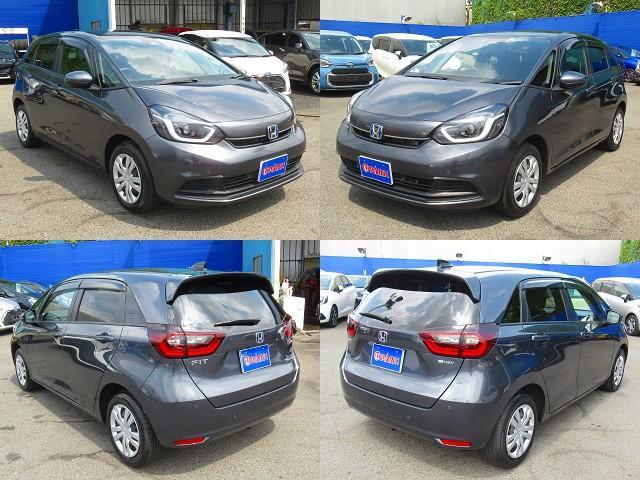 フィット ｅ：ＨＥＶホーム　ホンダセンシング・純正９インチナビ・バックカメラ・フルセグＴＶ・Ｂｌｕｅｔｏｏｔｈ・ＣＤ／ＤＶＤ再生・ＡＣＣ・ＬＫＡ・ＬＥＤヘッドライト・オートＨＩビーム・ハーフレザーシート・コーナーセンサー・ＥＴＣ（14枚目）