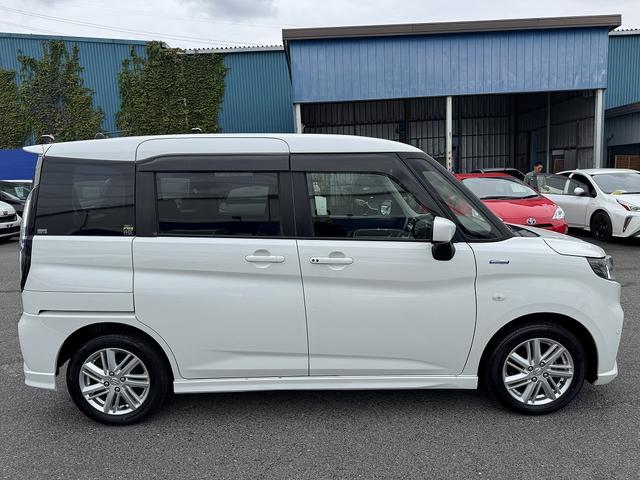 ソリオ ハイブリッドMX セーフティサポート・片側パワースライド・ナビ・バックカメラ・BTオーディオ・USB・シートヒーター・クリアランスソナー・AUTOハイビーム・純正15AW・革ステア・アイドリングストップ(45枚目)