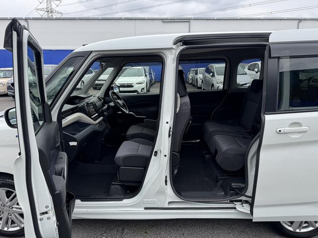 ソリオ ハイブリッドMX セーフティサポート・片側パワースライド・ナビ・バックカメラ・BTオーディオ・USB・シートヒーター・クリアランスソナー・AUTOハイビーム・純正15AW・革ステア・アイドリングストップ(52枚目)