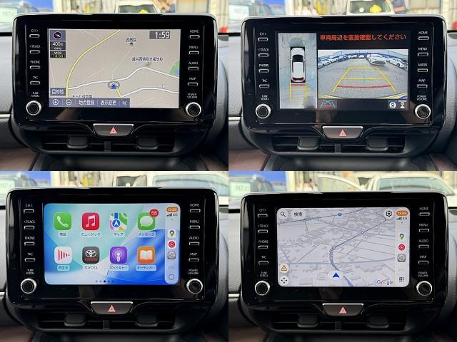 ヤリスクロス ハイブリッドＺ　全周囲カメラ・フルセグナビ・ＢＴオーディオ・ＬＥＤライト・ＡＣＣ・ＬＫＡ・ＡＨＢ・ＢＳＭ・ＨＵＤ・Ｃソナー・ハーフレザー・Ｐシート・ＵＳＢ・ＡＣ１００Ｖ・プライバシーガラス・本革ステア（8枚目）