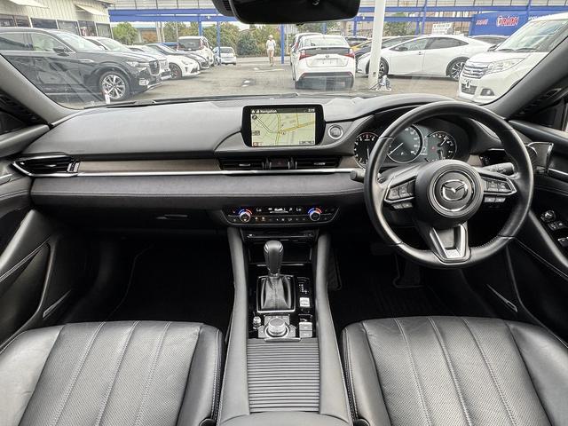 ＭＡＺＤＡ６ワゴン ２５Ｓ　Ｌパッケージ　黒革・全周囲カメラ・フルセグナビ・ＢＴオーディオ・ＨＵＤ・ＡＣＣ・ＬＫＡ・ＡＨＢ・Ｃソナー・ベンチレーションシート・ステアヒーター・Ｐシート・パドルシフト・ＬＥＤライト・本革ステア・記録簿（3枚目）