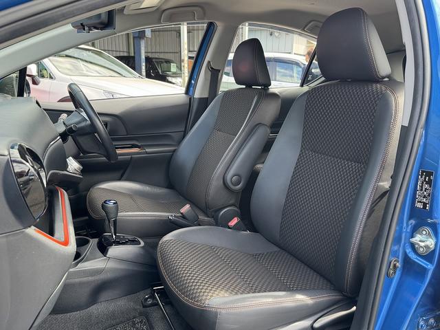 アクア X-アーバン 純正7型ナビTV・バックカメラ・ETC・BTオーディオ・CD・スマートキー・純正16AW・LEDヘッドライト・AUTOライト・革ステア・ドアバイザー・フロアマット・ミラーウィンカー(6枚目)