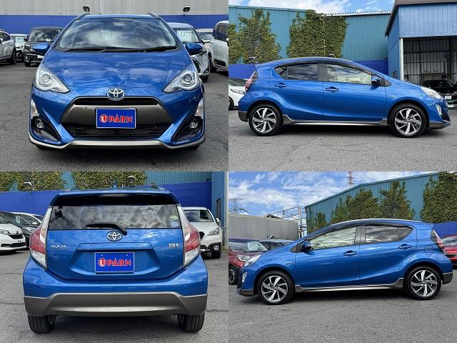 アクア X-アーバン 純正7型ナビTV・バックカメラ・ETC・BTオーディオ・CD・スマートキー・純正16AW・LEDヘッドライト・AUTOライト・革ステア・ドアバイザー・フロアマット・ミラーウィンカー(17枚目)