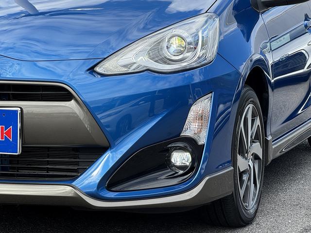 アクア X-アーバン 純正7型ナビTV・バックカメラ・ETC・BTオーディオ・CD・スマートキー・純正16AW・LEDヘッドライト・AUTOライト・革ステア・ドアバイザー・フロアマット・ミラーウィンカー(35枚目)