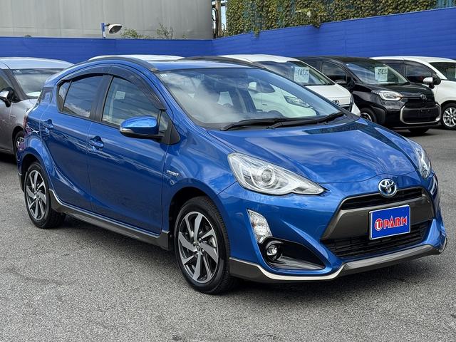 アクア X-アーバン 純正7型ナビTV・バックカメラ・ETC・BTオーディオ・CD・スマートキー・純正16AW・LEDヘッドライト・AUTOライト・革ステア・ドアバイザー・フロアマット・ミラーウィンカー(42枚目)